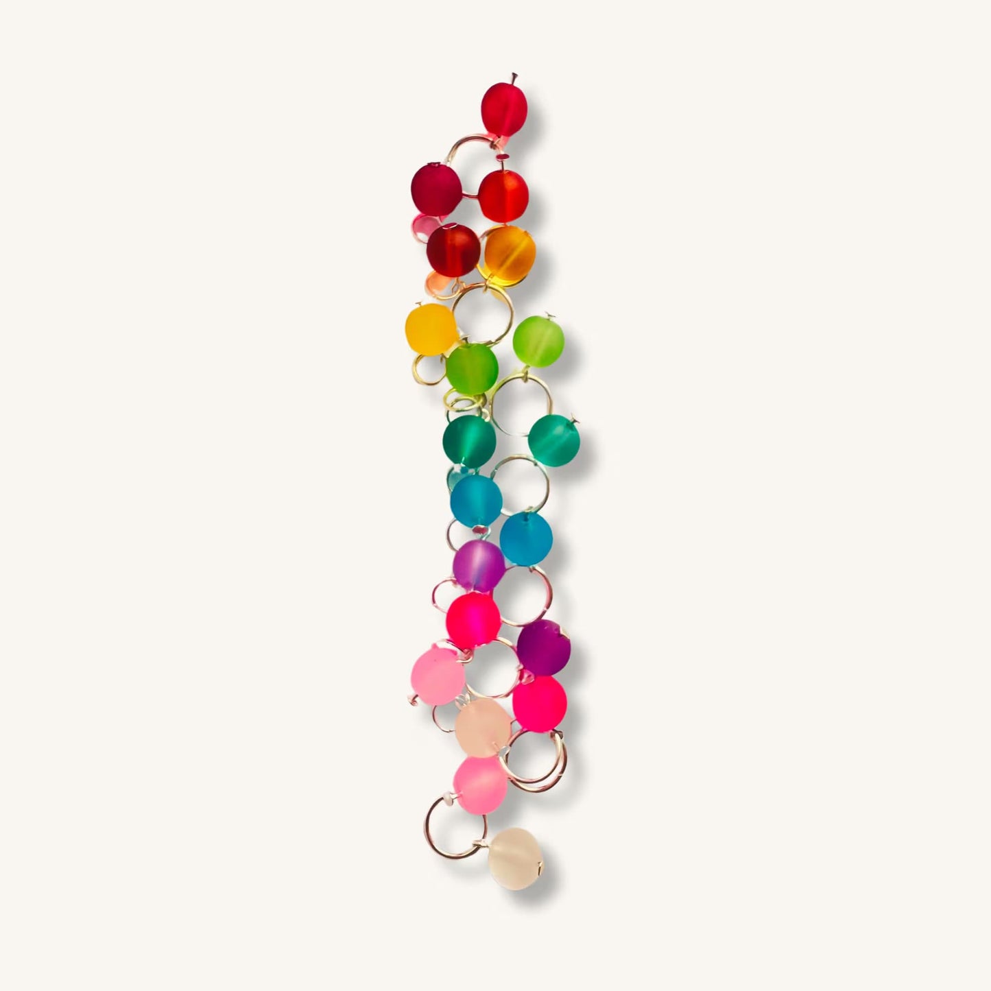 Rainbow Stitch markers for Knitting - Frosted Bon Bons