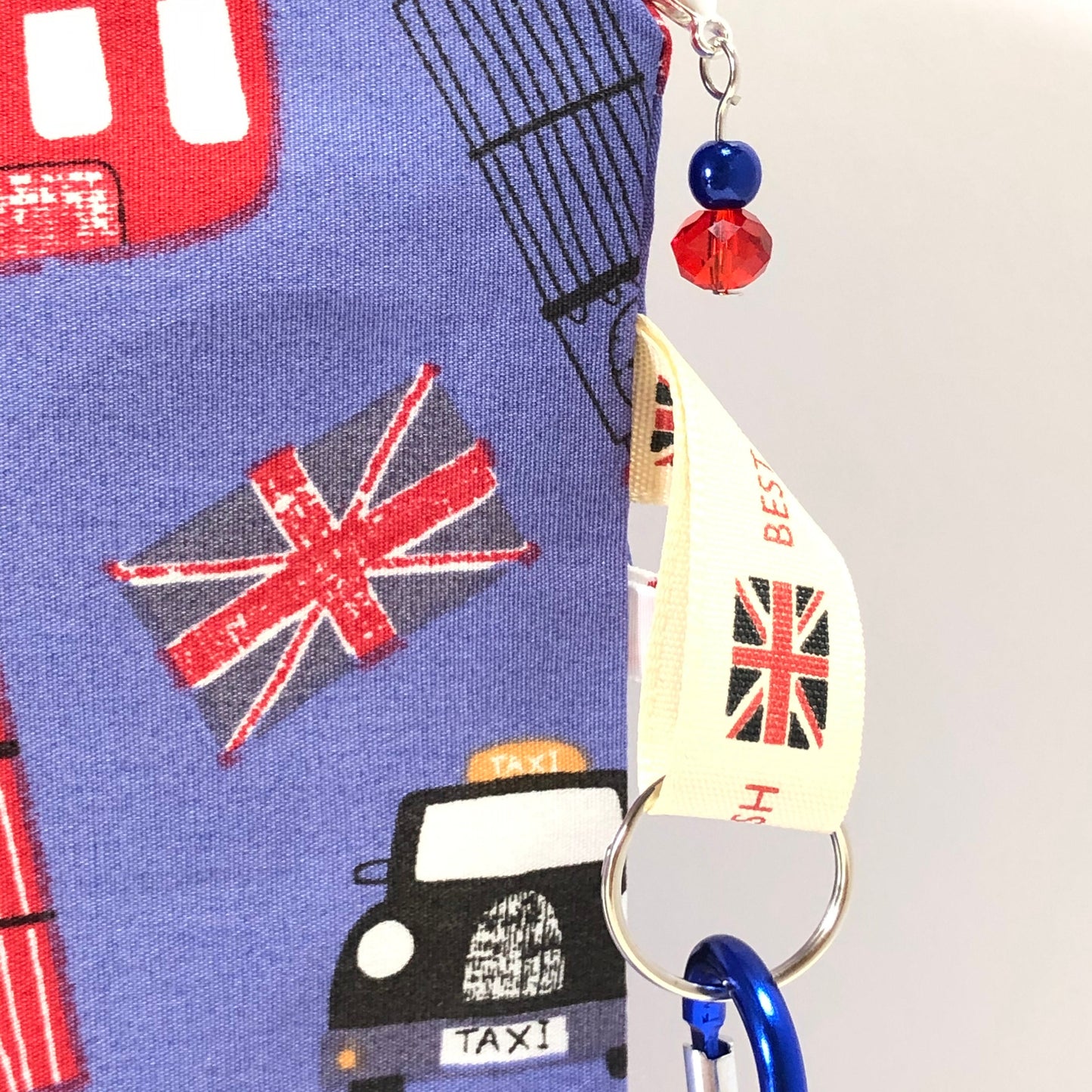 Knitting project bags in cotton Corgi london print - Assorted Sizes