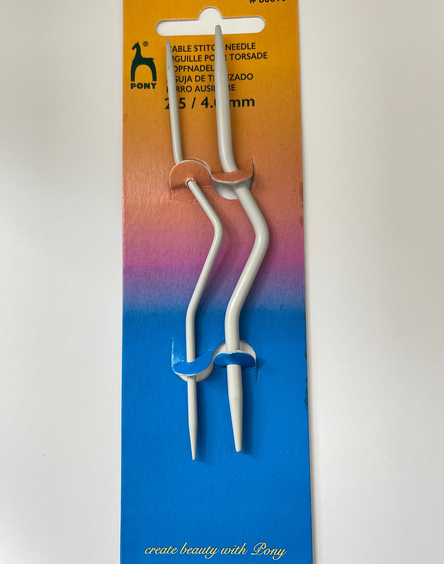 Pony Brand Knitting Cable Needles, Set of 2