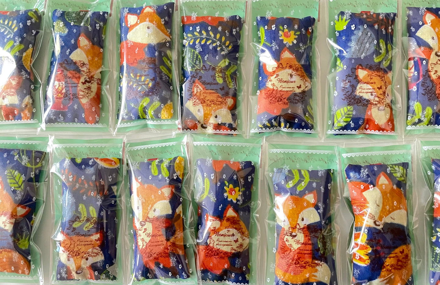 Scent sachets , lavender bags - Fall Fox