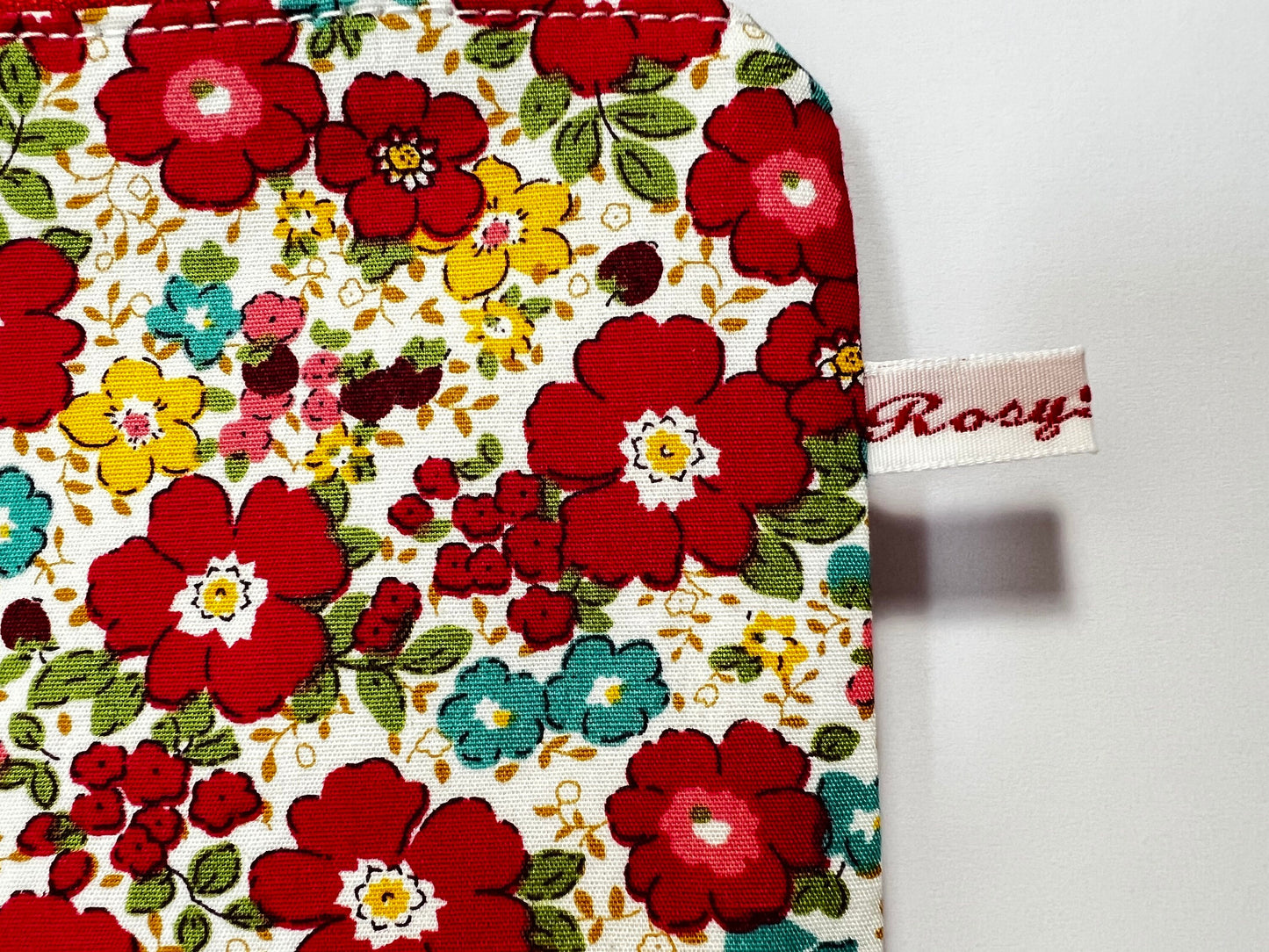 Spanish Floral Print Mini Notions Case for Knitters' Stitch Markers