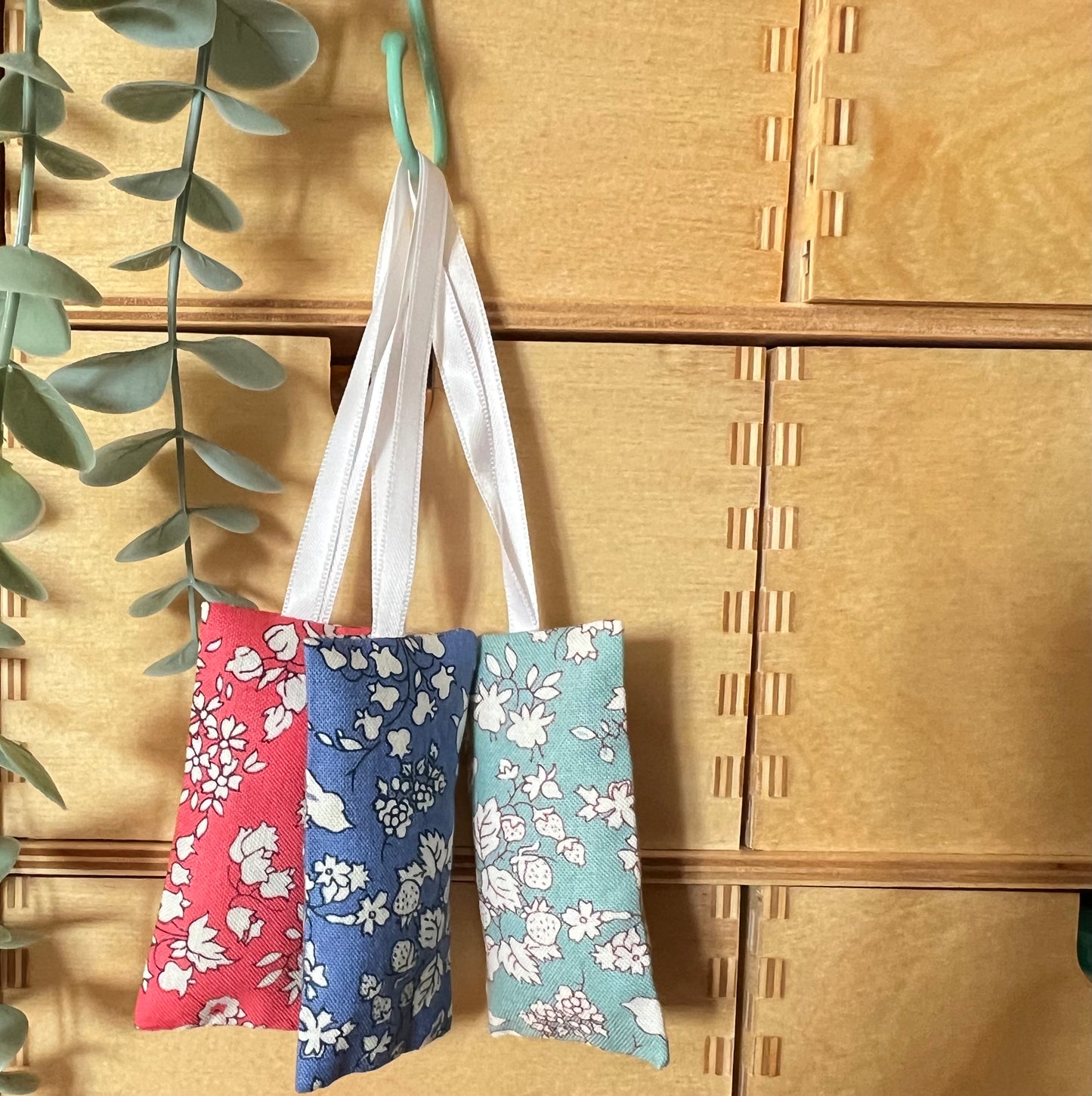 Set of Lavender Sachets in Liberty Fabric- SET OF 3