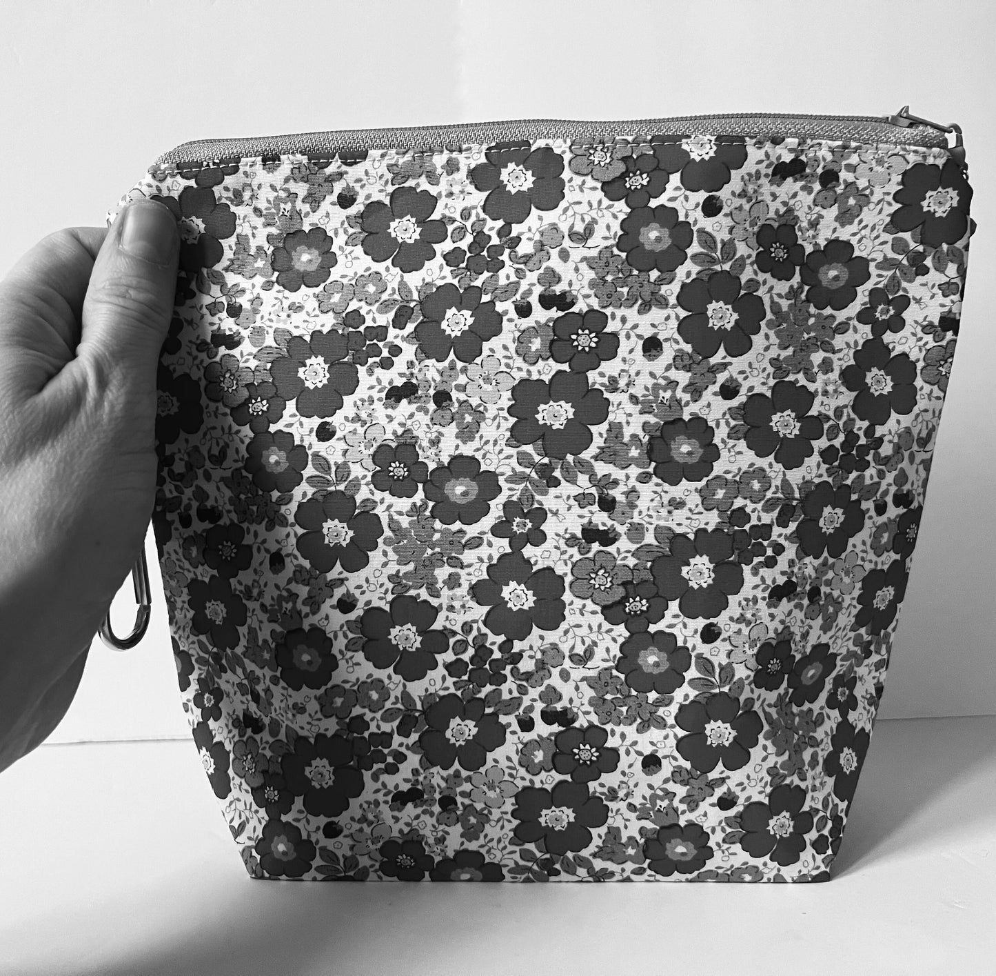 Red Floral Knitting Project Bag - Spanish Summer Collection