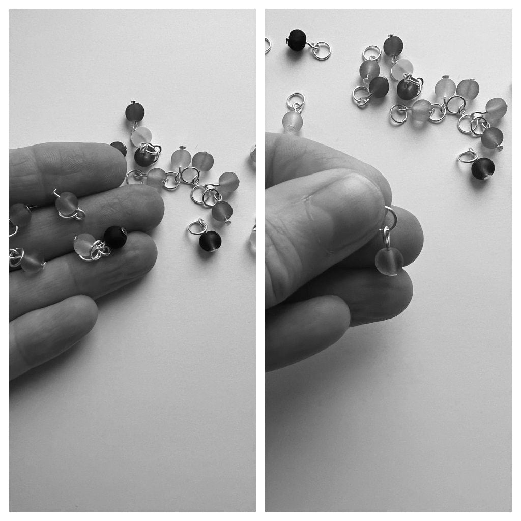 Rainbow Stitch markers for Knitting - Frosted Bon Bons