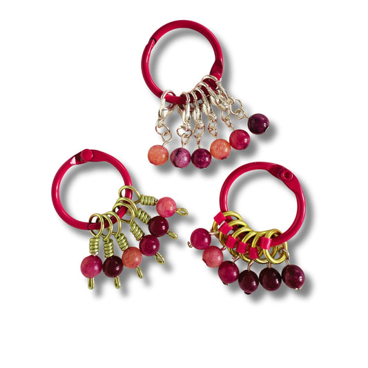 Tourmaline  Stitch Markers - Heather