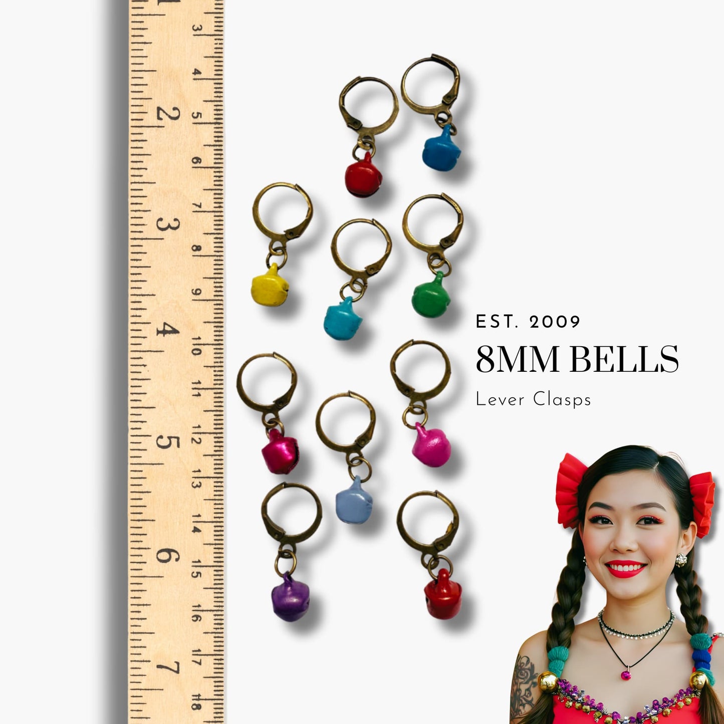 Knitting Stitch Markers - Jingle Bells