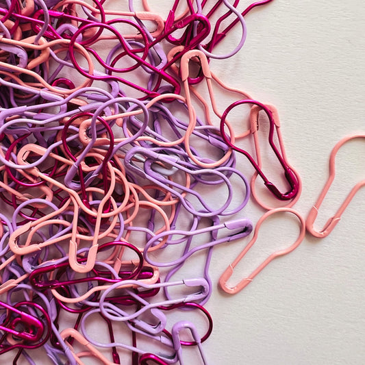 Crochet Stitch Markers - Cotton Candy