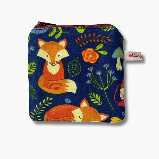 Fall Fox Mini Notions Case for Knitters' Stitch Markers - Bestselling Print!