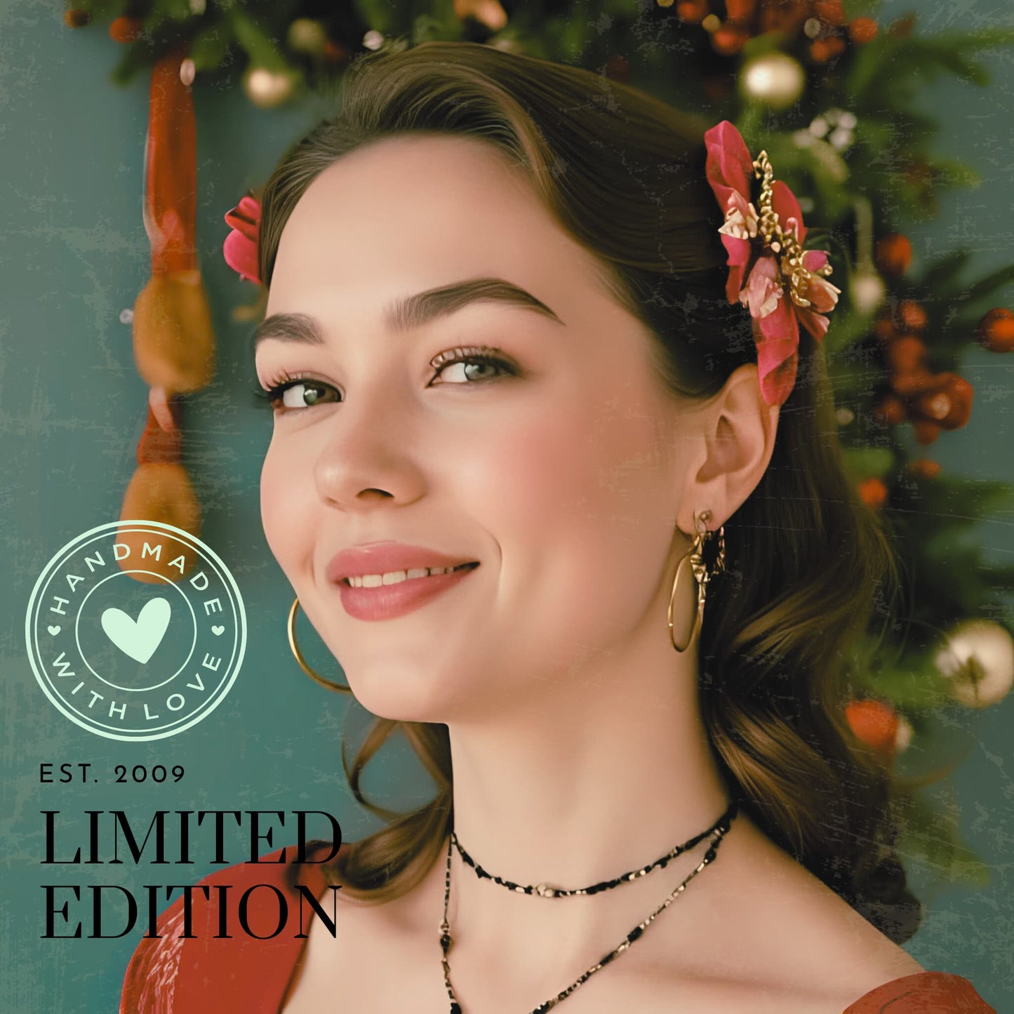 Knitting Stitch Marker Set -Cosy Christmas