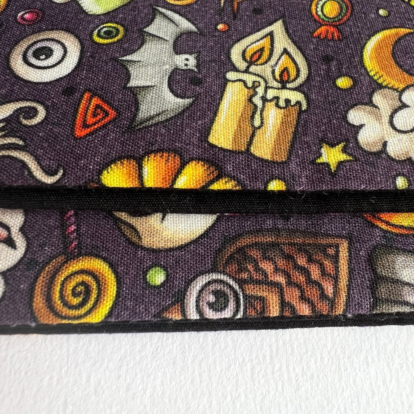 Halloween Knitting Needle Keeper for Sock Knitting Needles - Spooky Retro