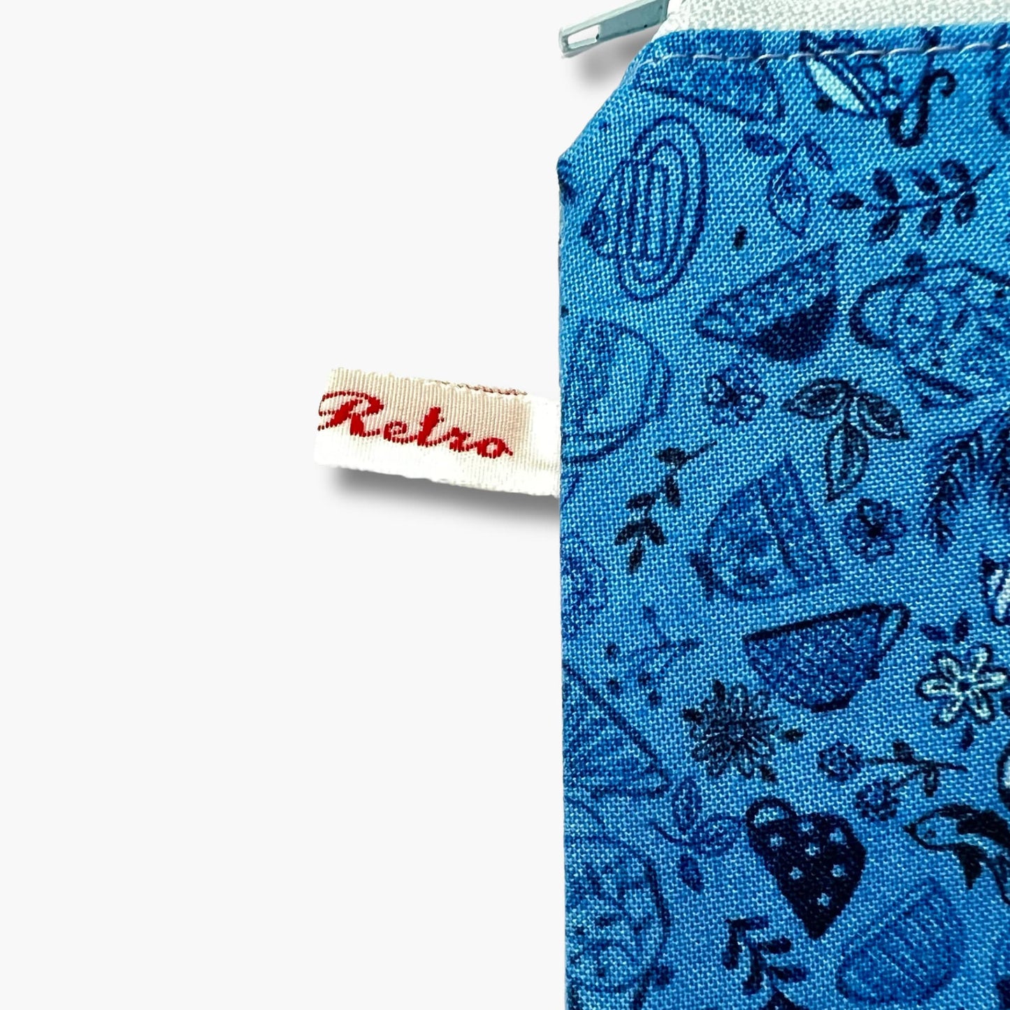 Blue Purse for Notions - Tea For Two