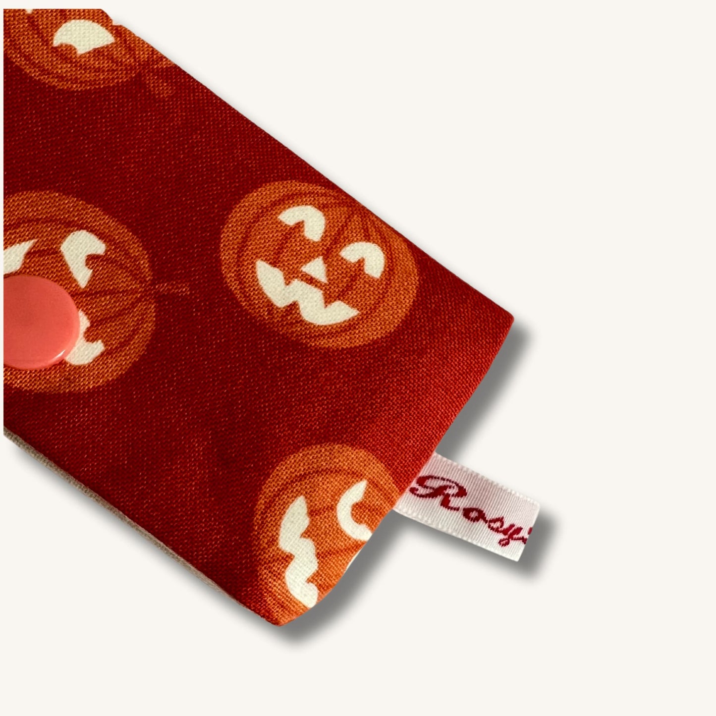 Halloween Knitting Needle Keeper for Sock Knitting Needles - Glow Pumpkin