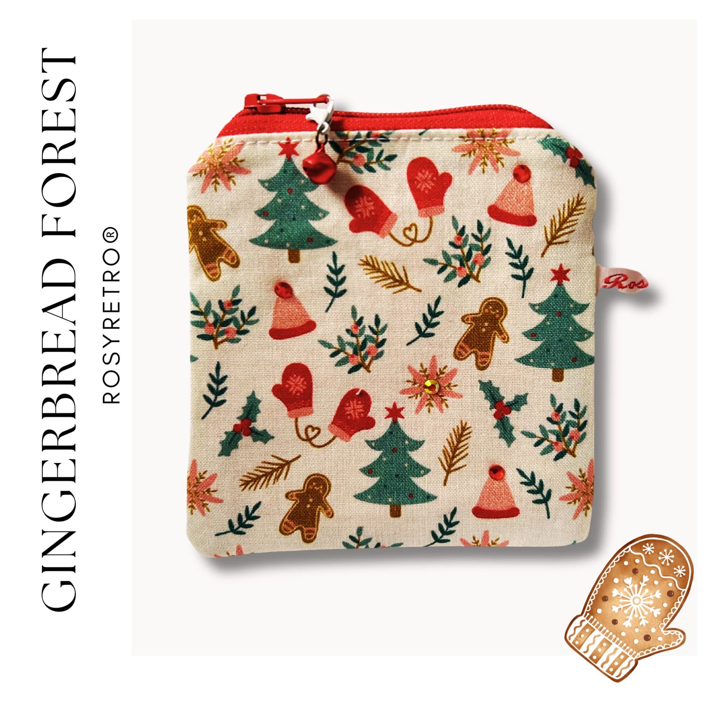 Christmas Knitting case Limited edition  - Gingerbread Forest