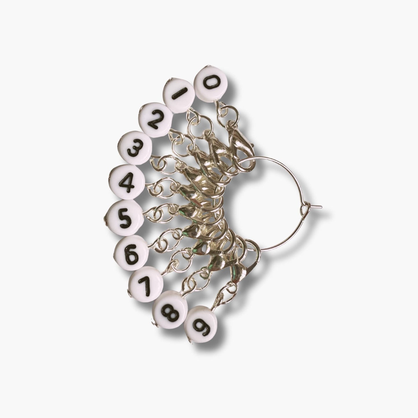 Crochet Number Stitch Markers - Numbers Set