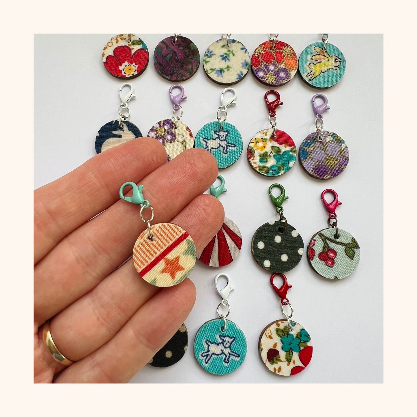 Stitch Marker Progress Keepers for Knitting and Crochet - Limited Edition Range