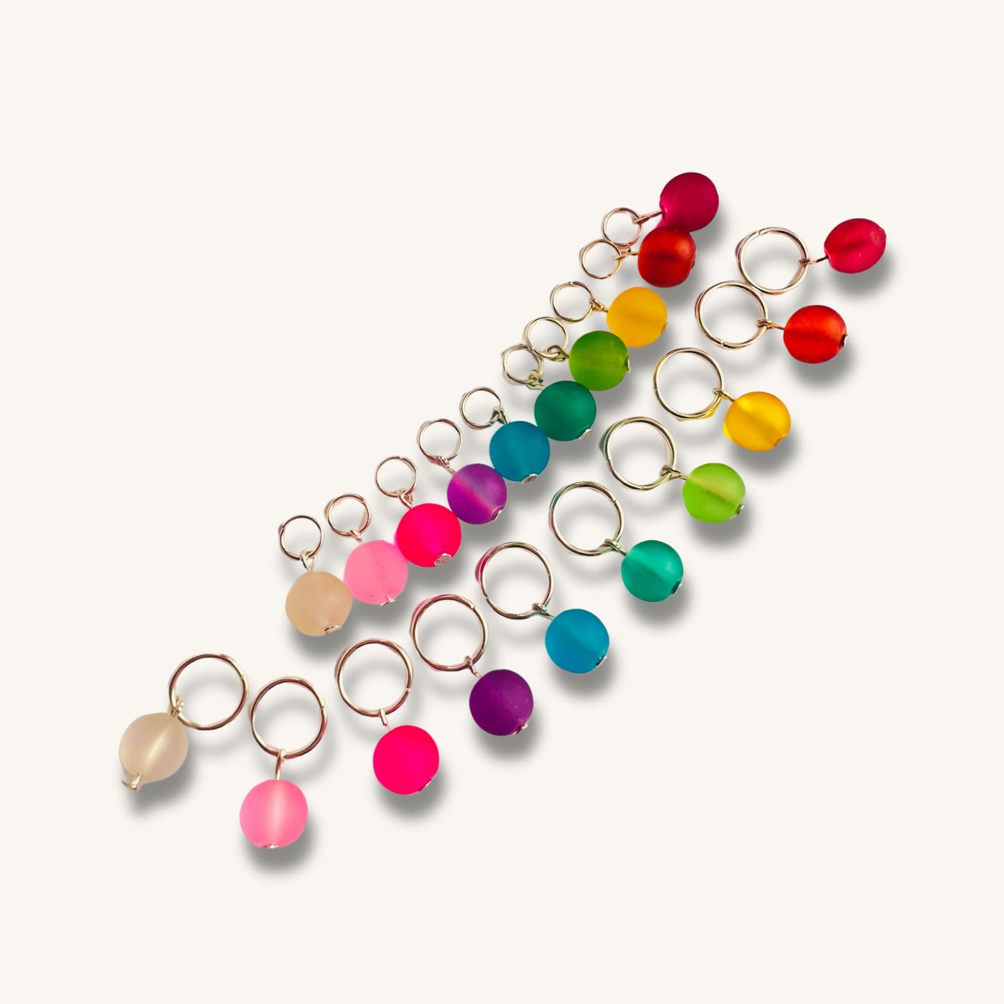 Knitting Stitch Markers by RosyRetro - Frosted bon bons