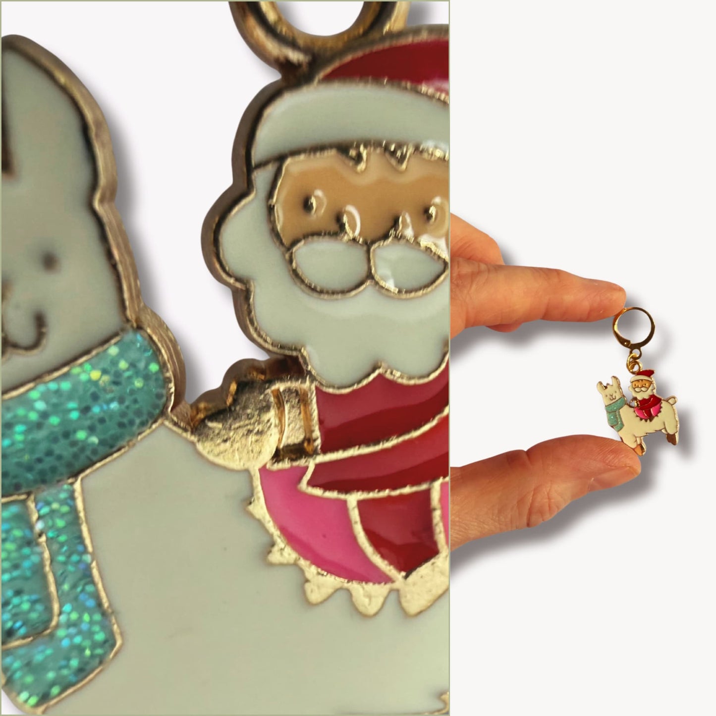 Knitting Stitch Marker Set -Cosy Christmas