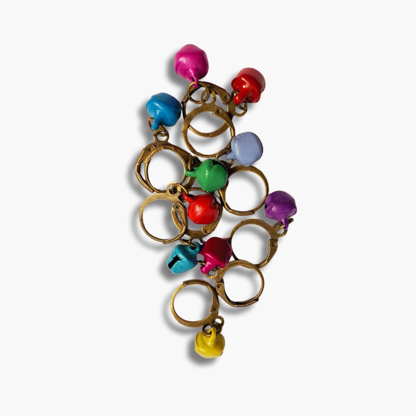 Knitting Stitch Markers - Jingle Bells