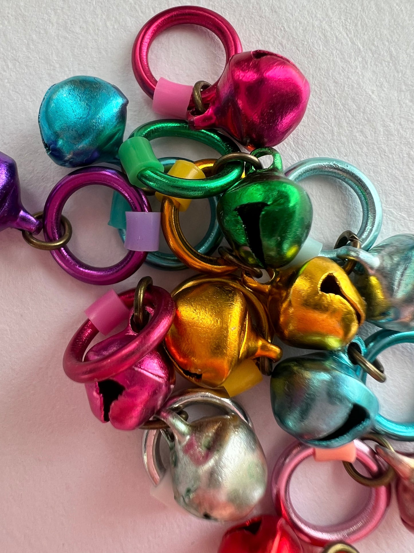 Jingle All The Way with Festive Christmas Knitting Stitch Markers in Bright Holiday Colors