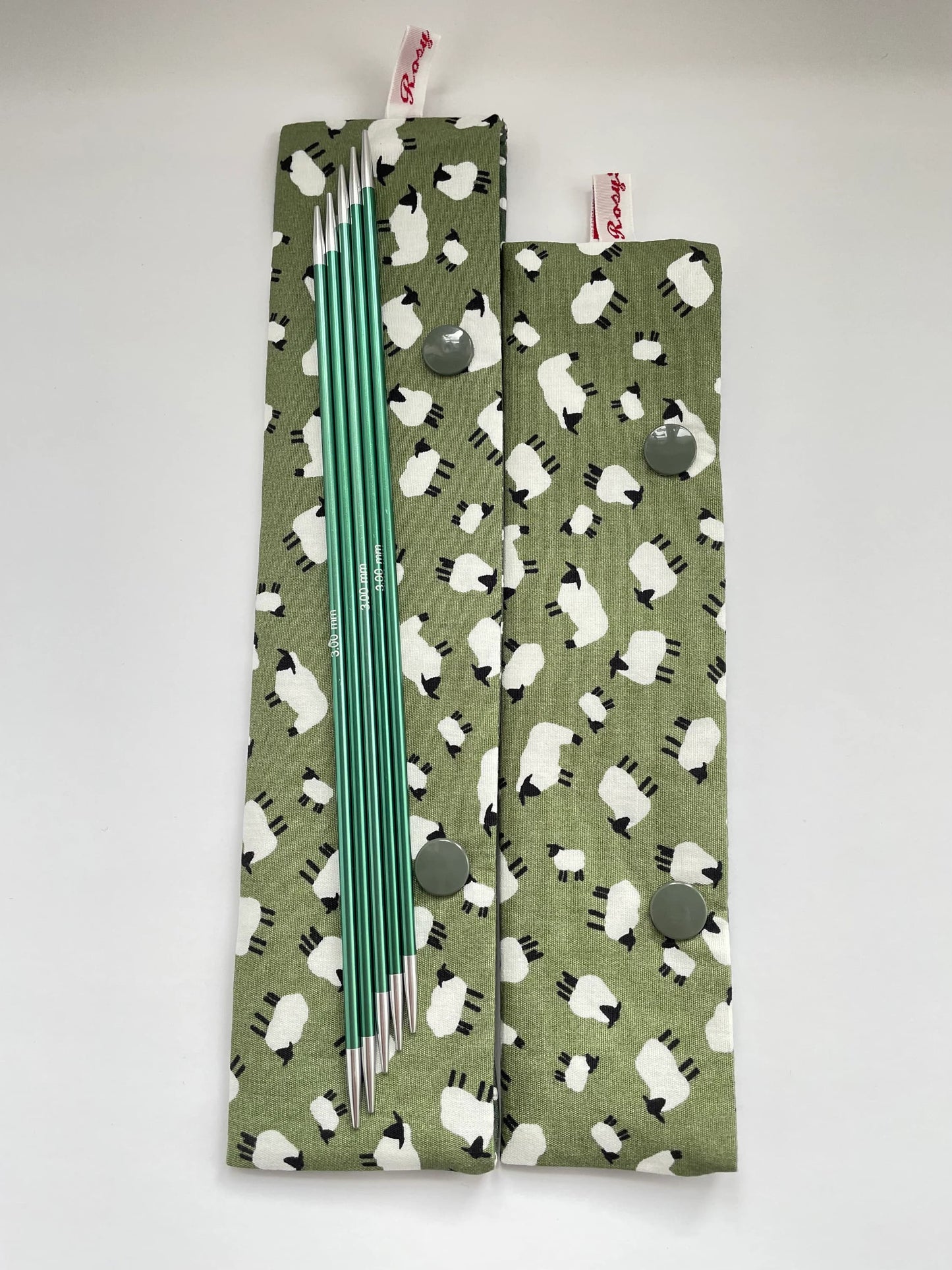 Sheep Knitting Needle Case for Sock Knitting - Happy Sheep