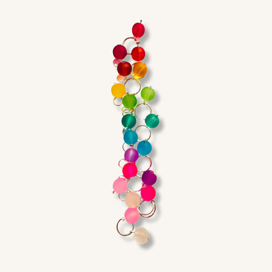 Rainbow Stitch markers for Knitting - Frosted Bon Bons