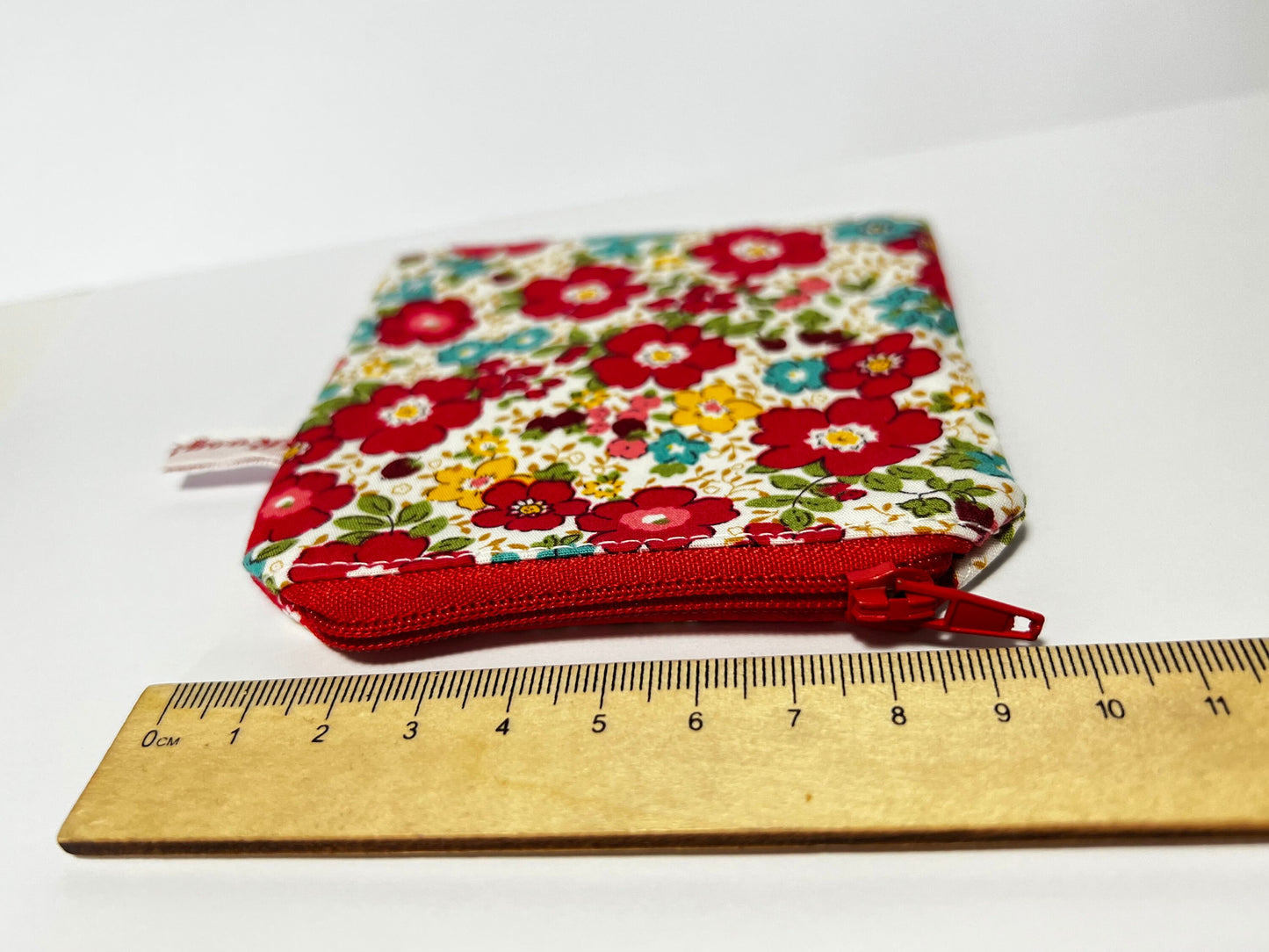 Spanish Floral Print Mini Notions Case for Knitters' Stitch Markers