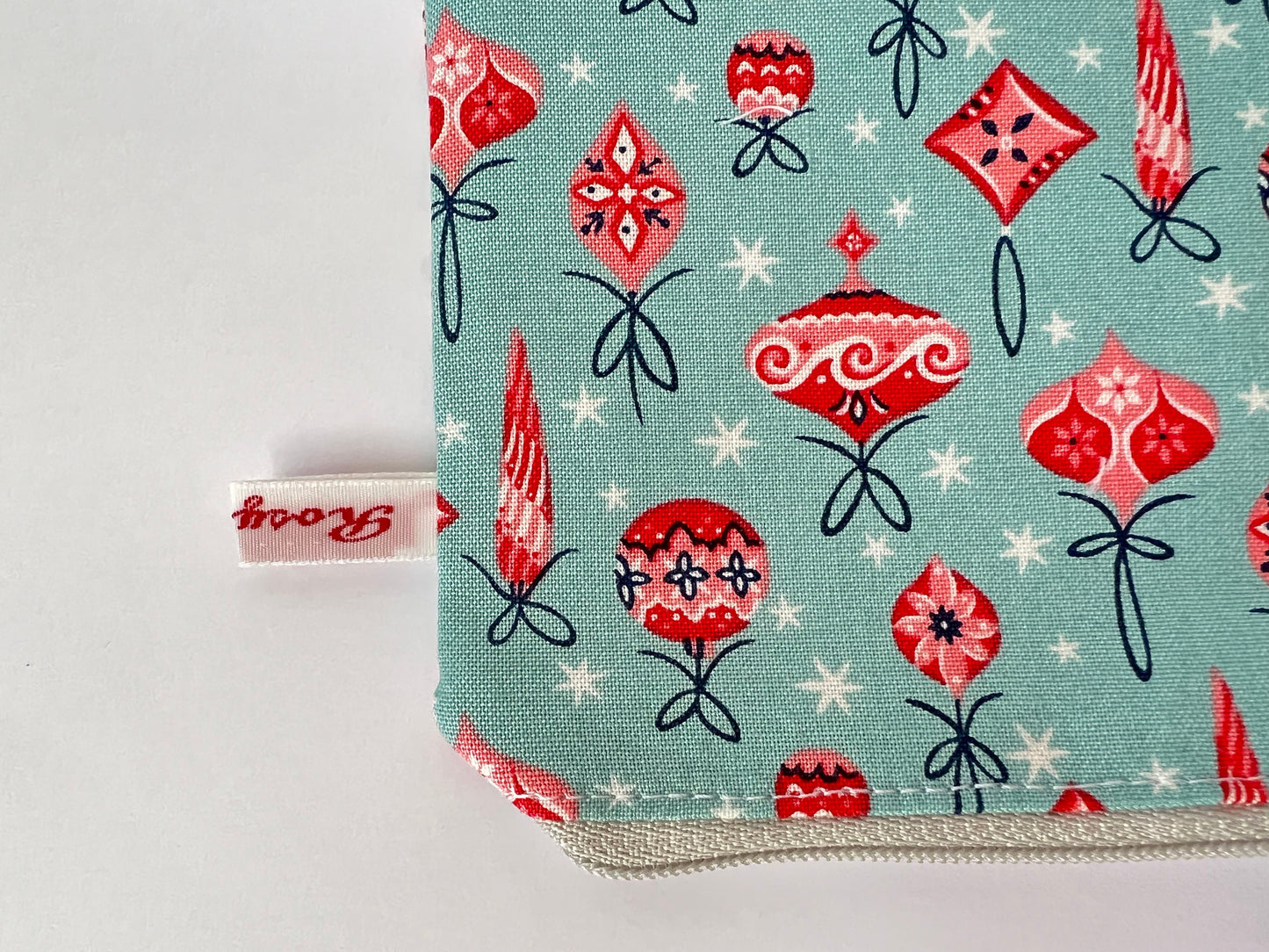 Liberty fabric knitting case Limited edition  - Vintage christmas