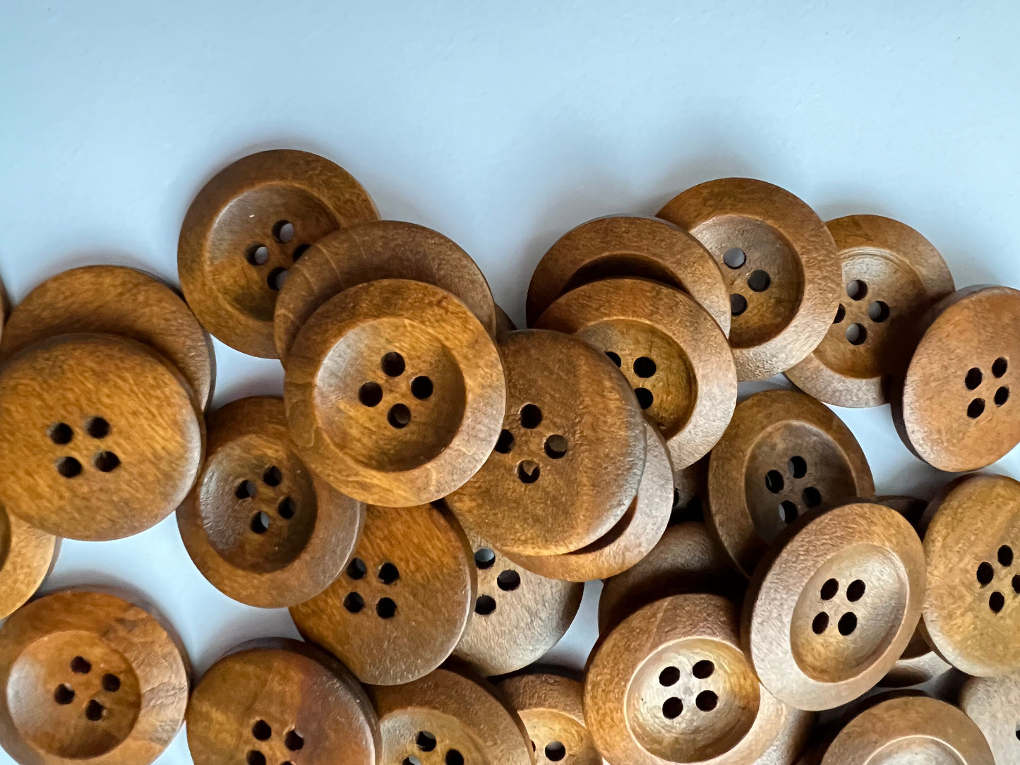 Wood Buttons 25mm *Per Button*