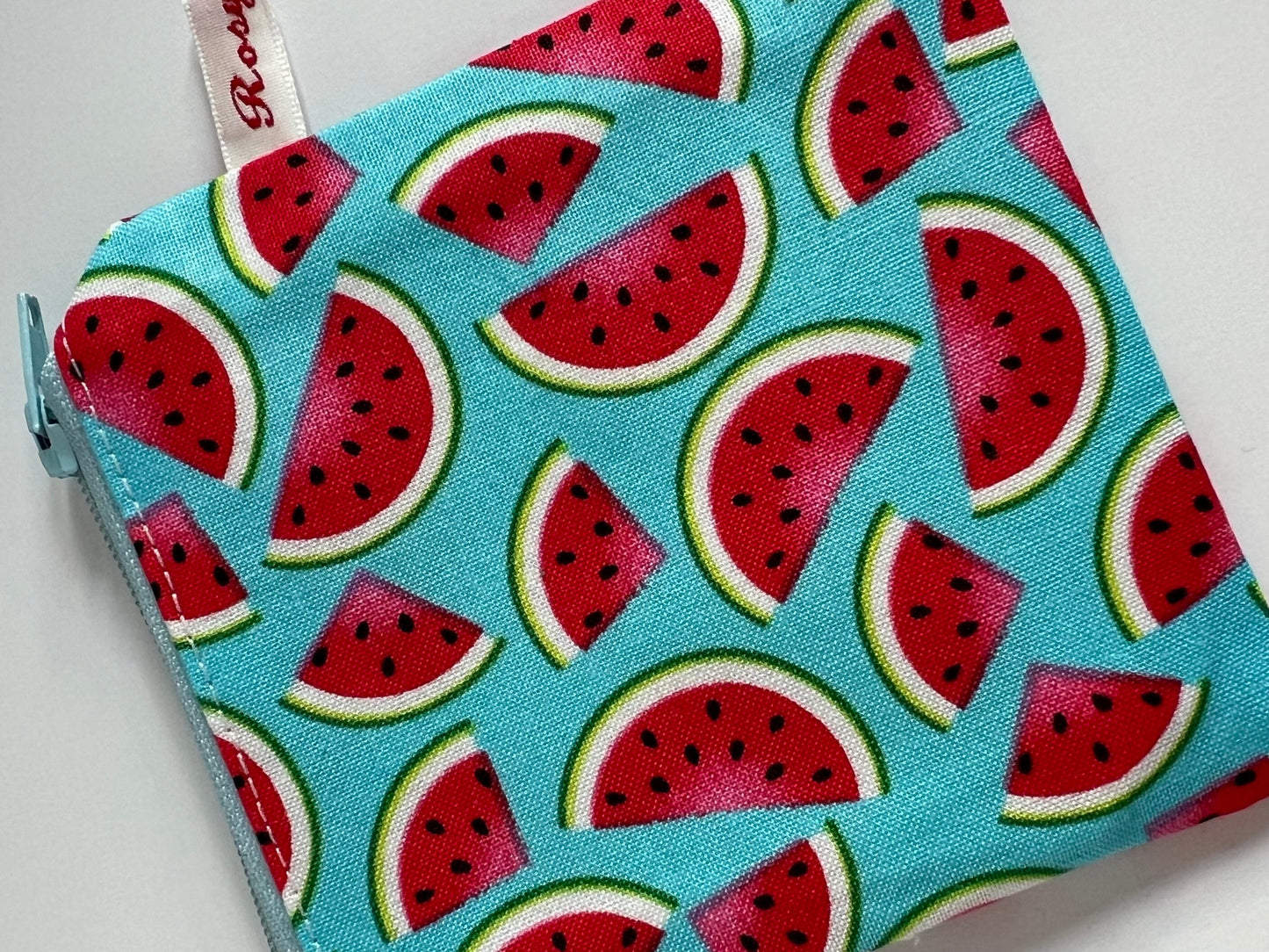 Watermelon purse for Stitch Markers