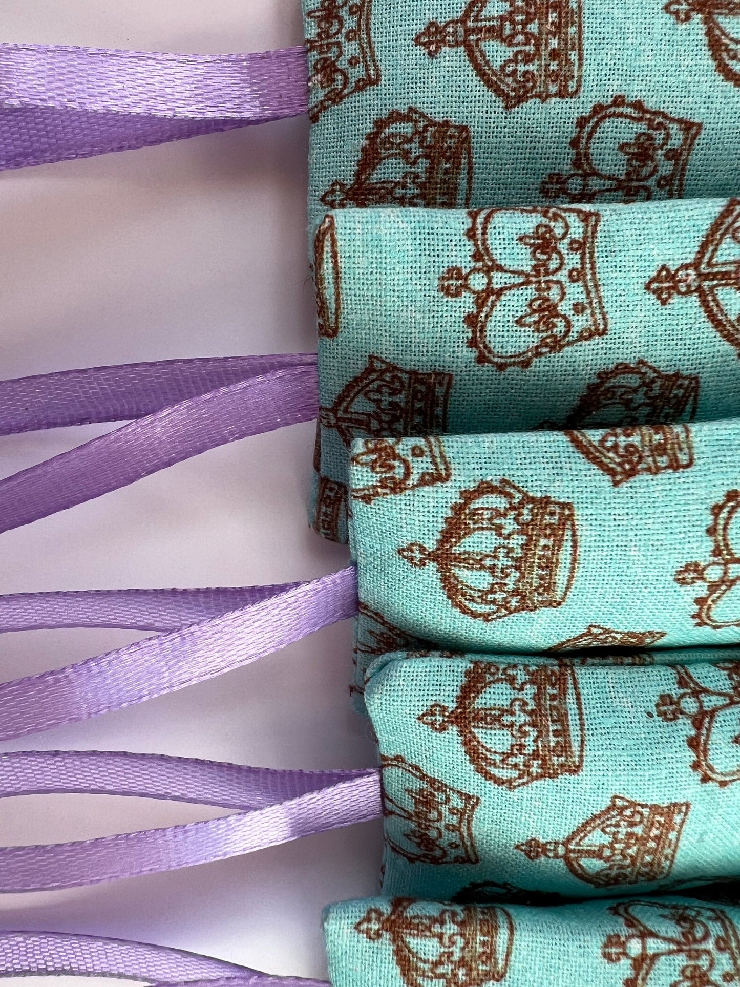 lavender scent sachets with hanging loops - Vintage Crown