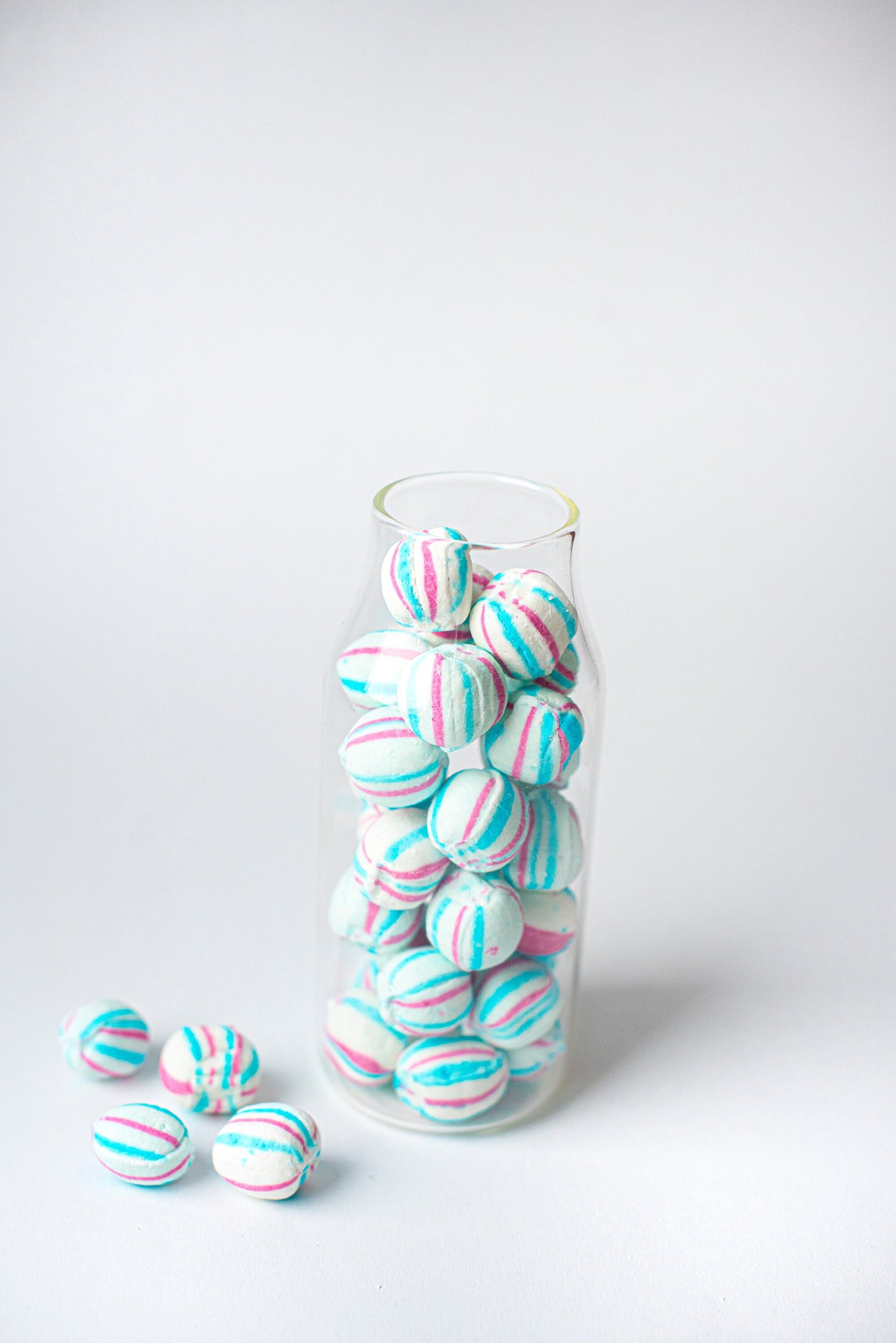 Pink and Blue Stitch Markers by RosyRetro - Gumball Pop Mint