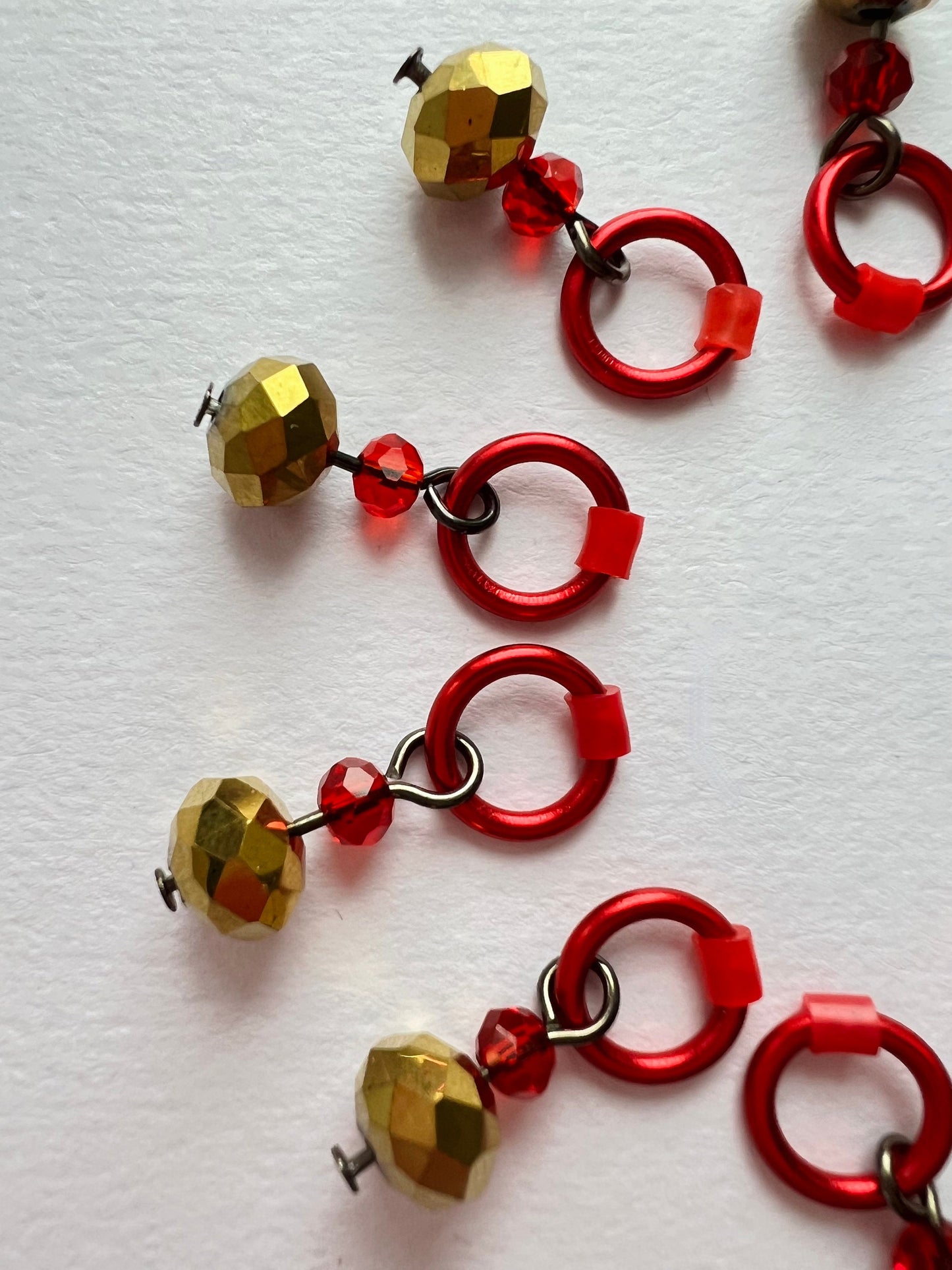 knitting stitch markers Crystal - Burlesque Beauties