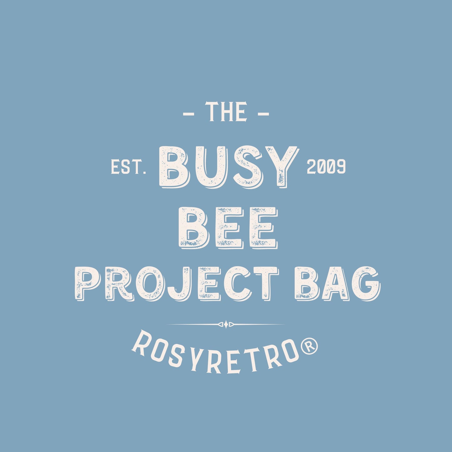 Bumblebee Print Knitting Project Bag - Summer Bee Fabric with Free Stitch Marker Zipper - Busy Bee